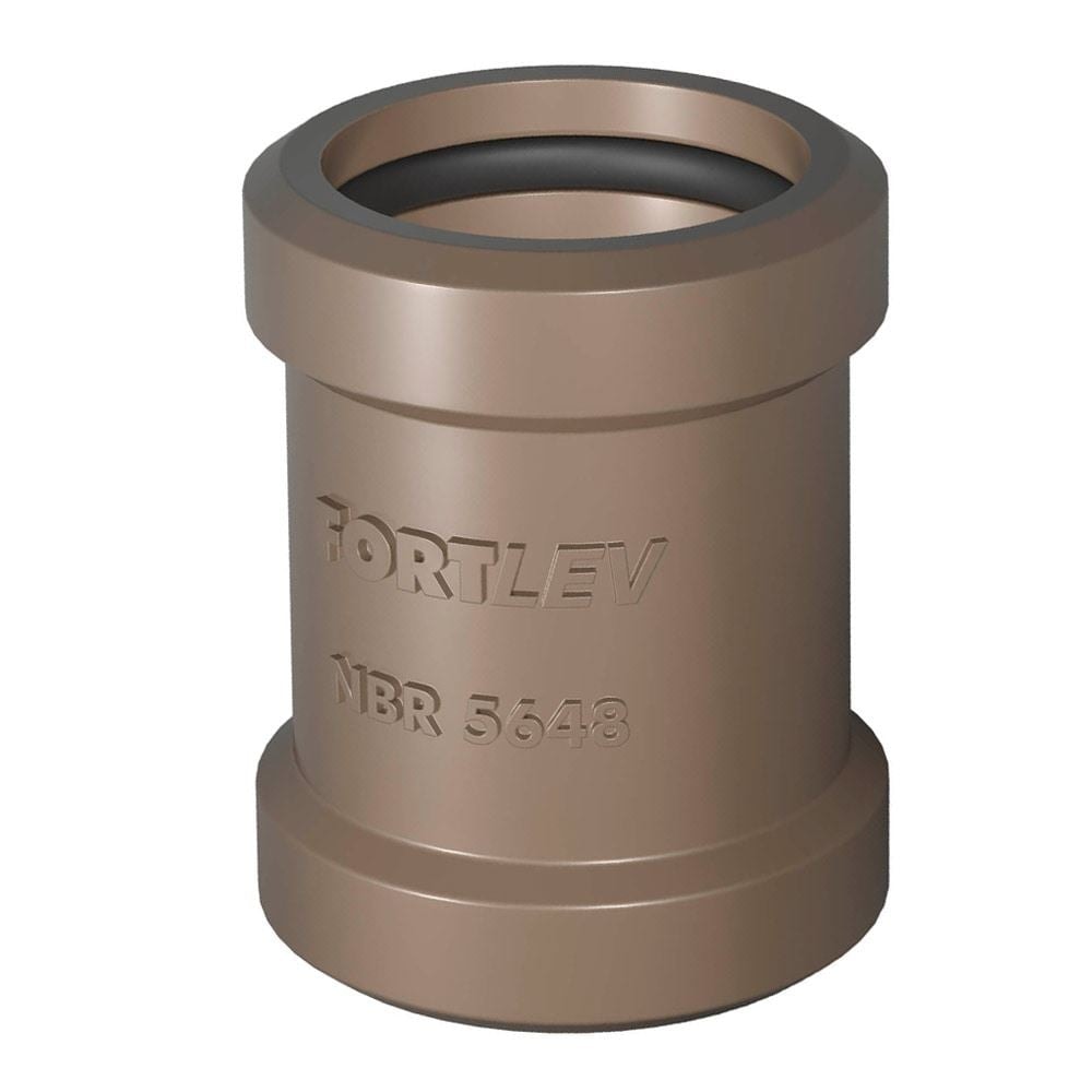 Pacote 20 unid Luva de Correr Para Tubo Soldável 20mm Fortlev