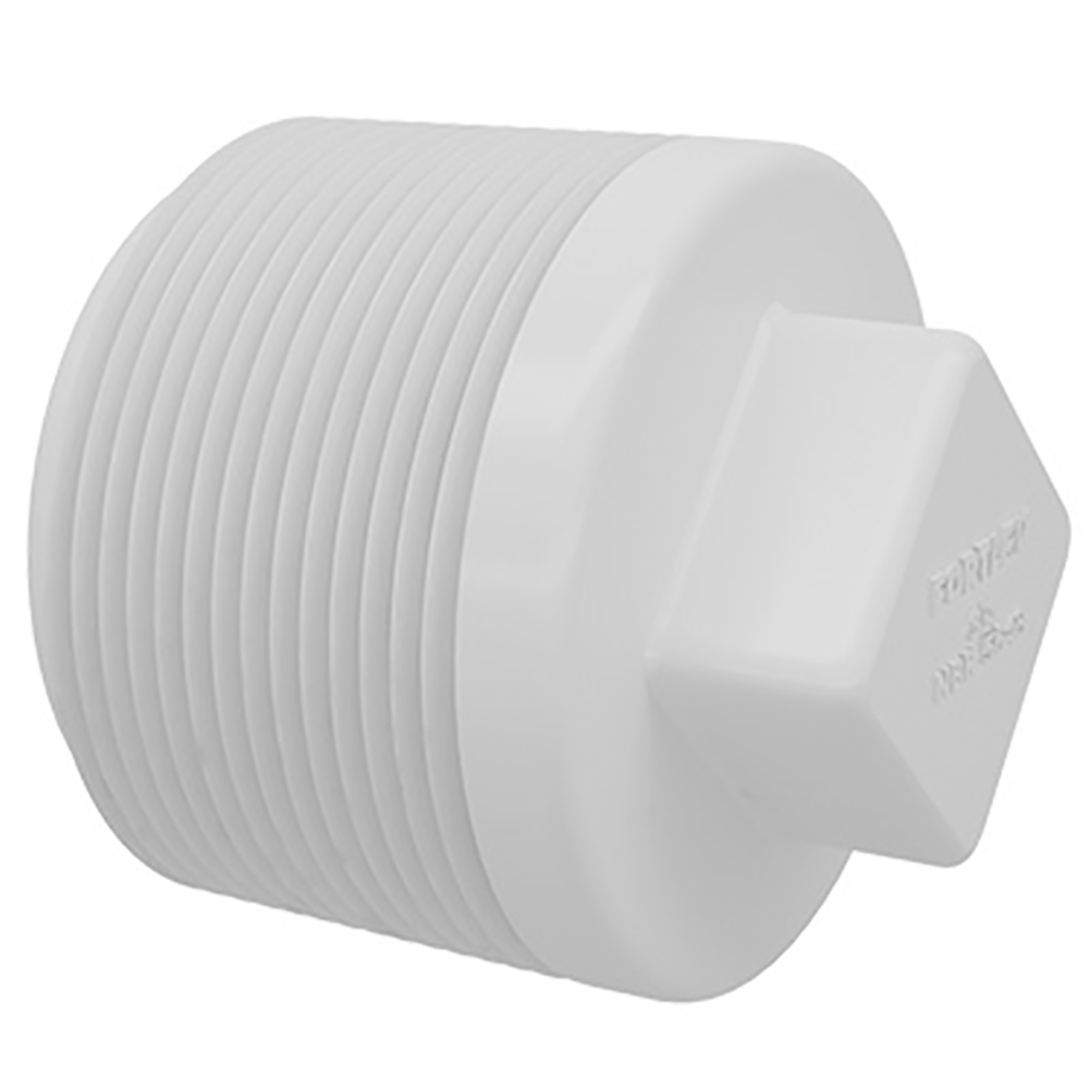 Pacote 50 unid Plug Tampão Roscavel 1/2" Fortlev