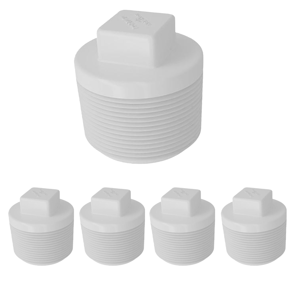 Pacote 50 unid Plug Tampão Roscavel 3/4" Fortlev