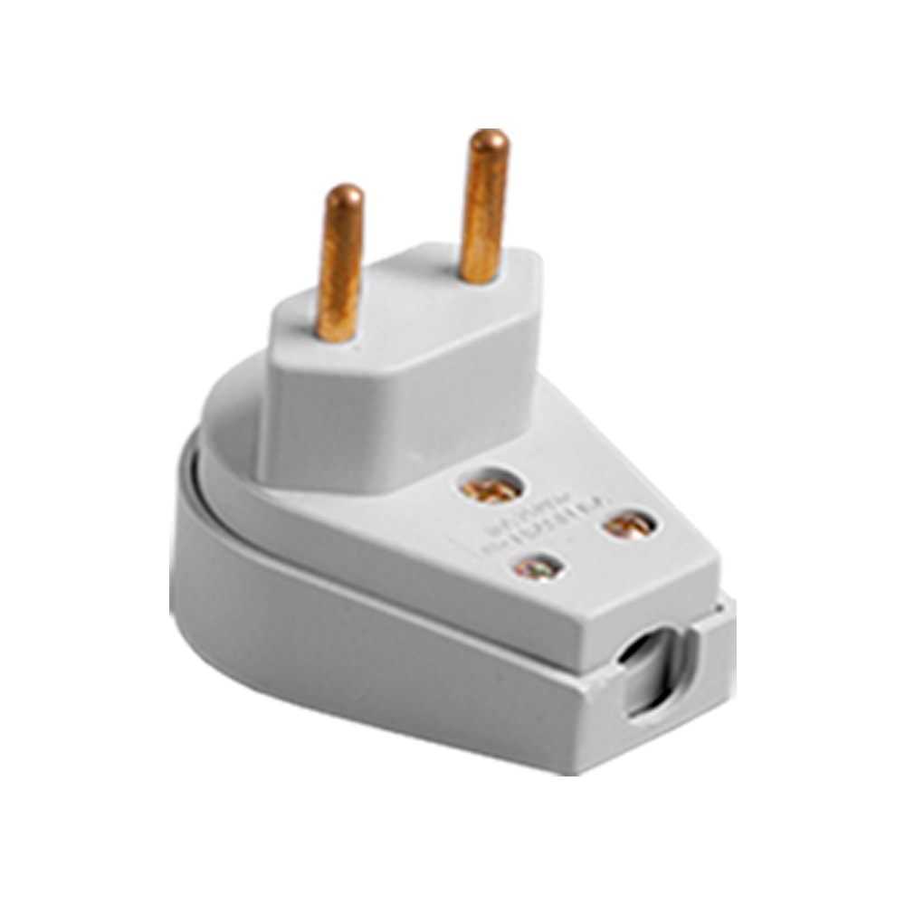 Pacote com 10 Plug Tomada 2 Pinos Macho Gigante 20A Ilumi