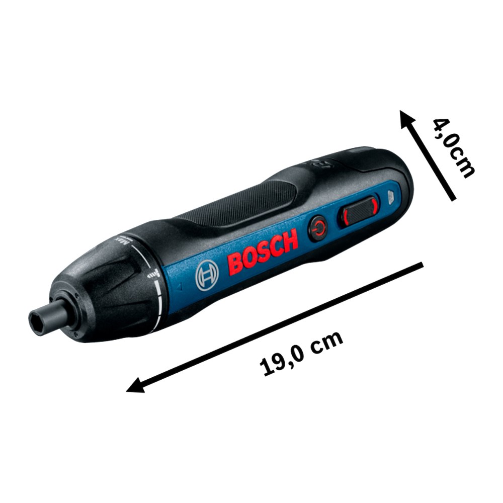 Parafusadeira a Bateria Bosch Go 3,6V USB Bivolt com 2 Bits