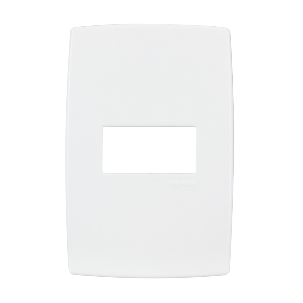 Placa 1 Posto Horizontal 4x2 Branco Pial Plus