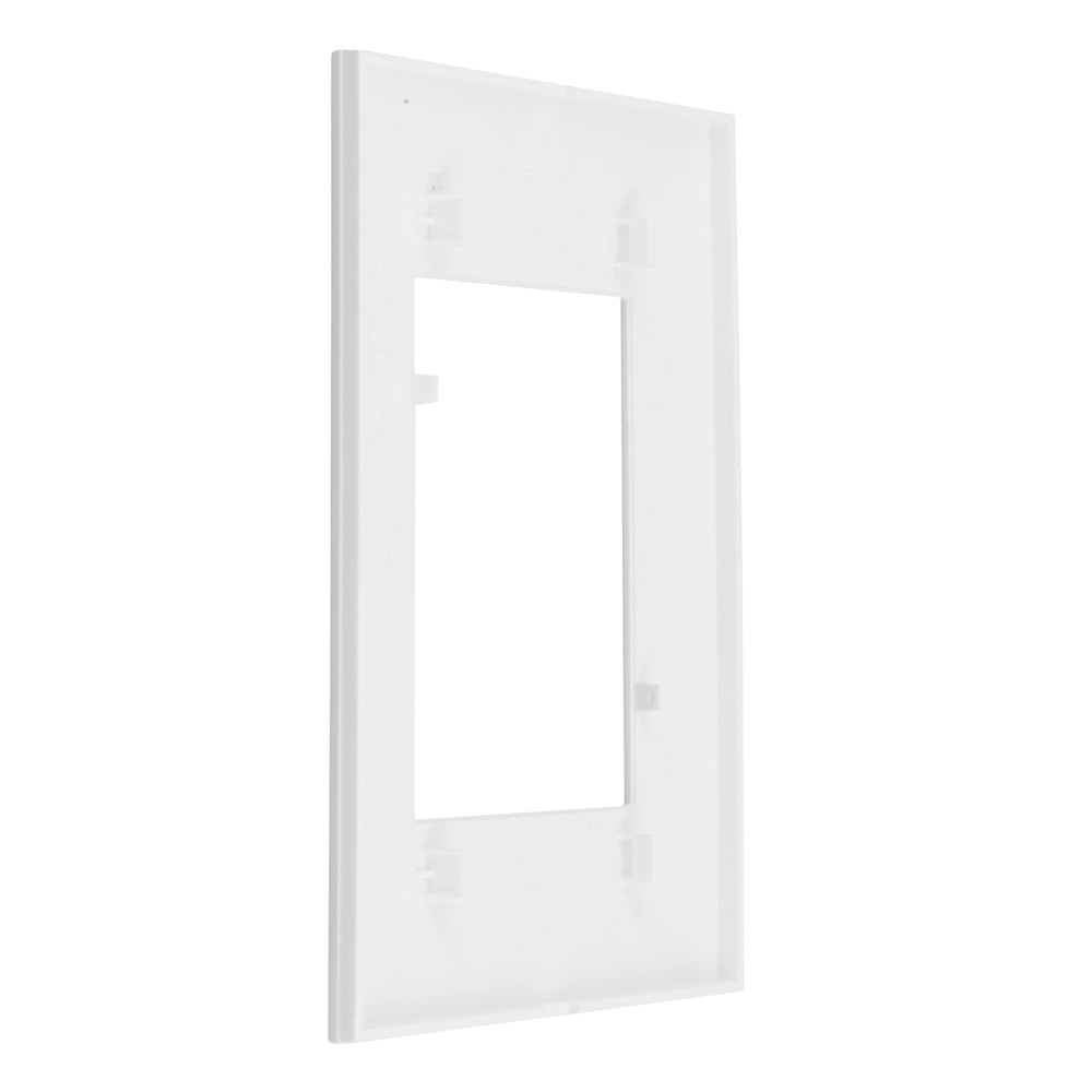 Placa 3 Posto Branco Vertical 4x2 Pial Plus