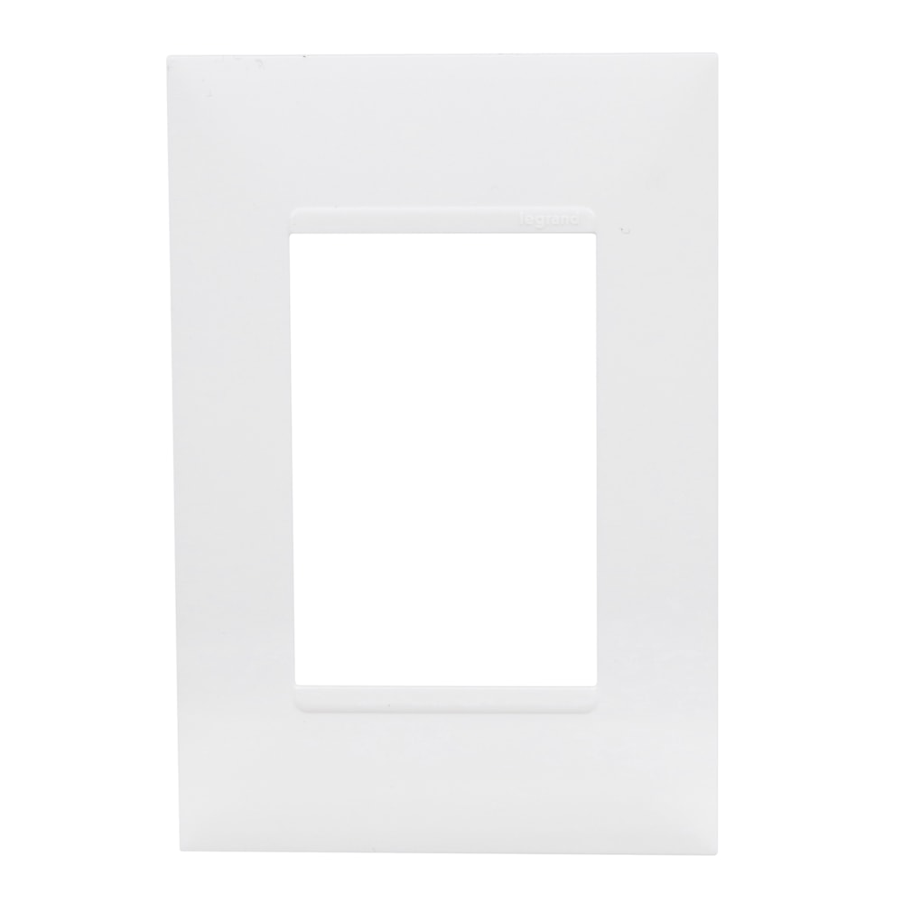 Placa 3 Posto Branco Vertical 4x2 Pial Plus