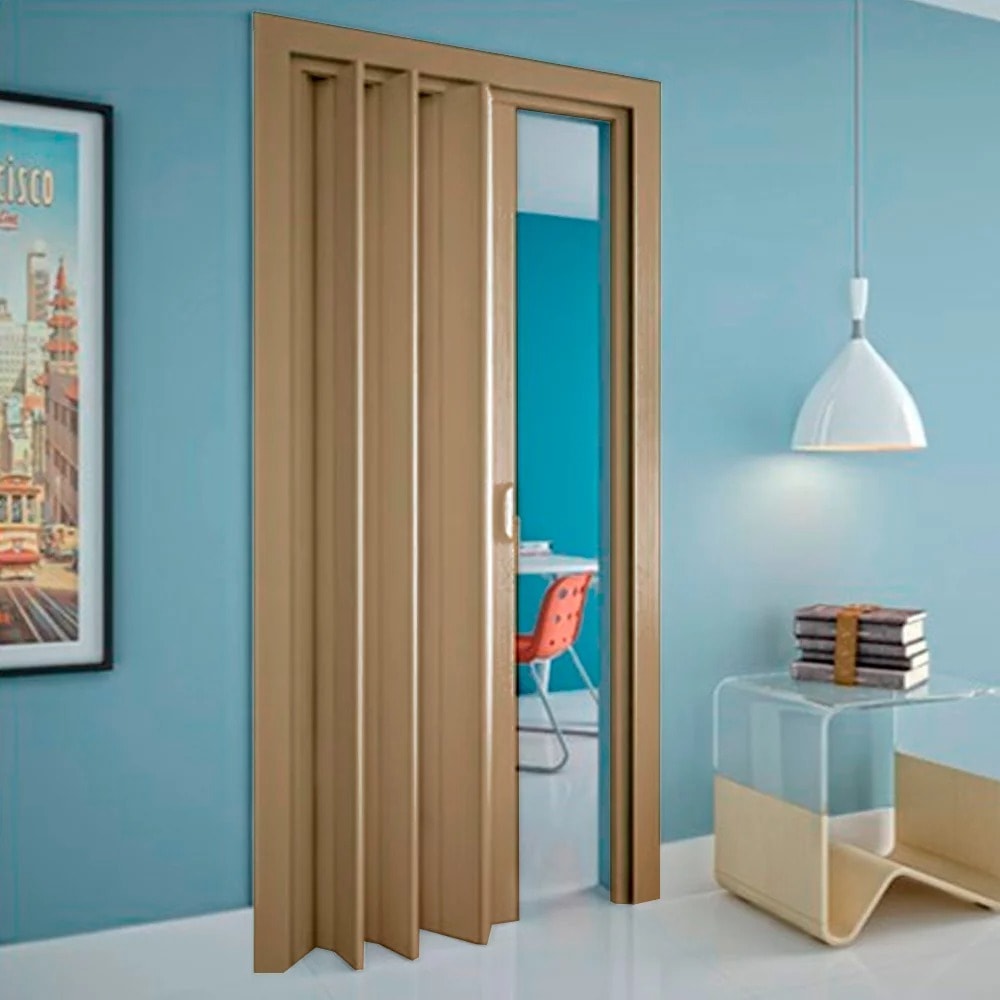 Porta Sanfonada PVC 2,10x70 Cores Fortlev