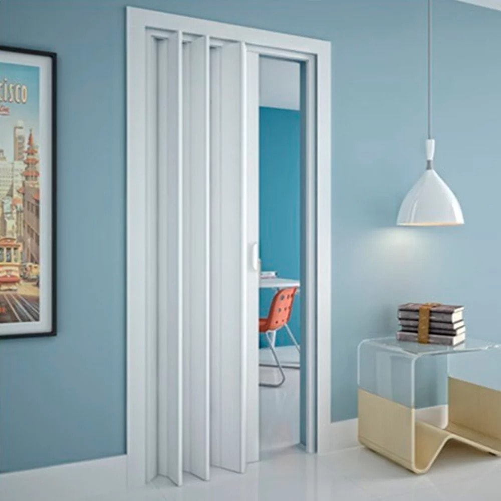 Porta Sanfonada PVC 2,10x70 Cores Fortlev