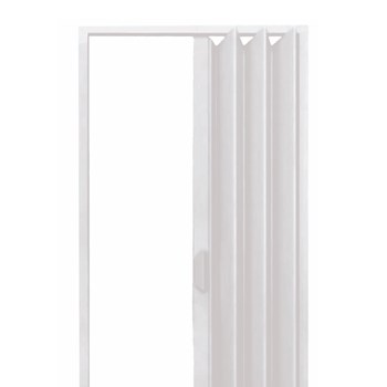 Porta Sanfonada PVC 210x70cm Cinza Fortlev