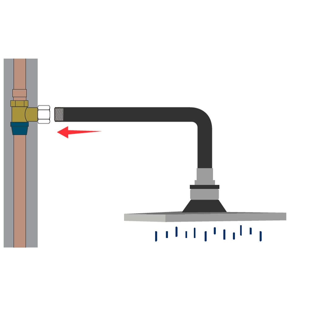 Prolongador Extensor de Torneira Cromado 1/2" 6cm Oliveira Metais