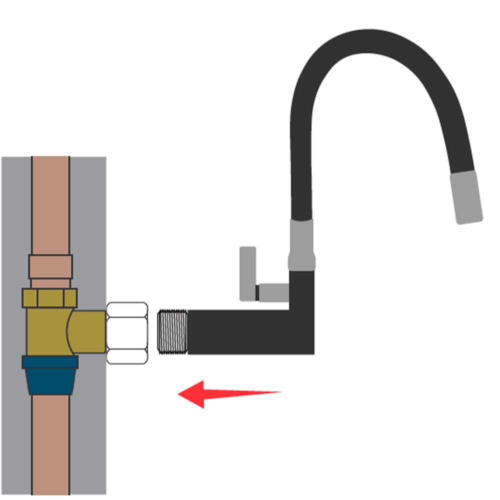 Prolongador Extensor de Torneira Cromado 1/2" 6cm Oliveira Metais