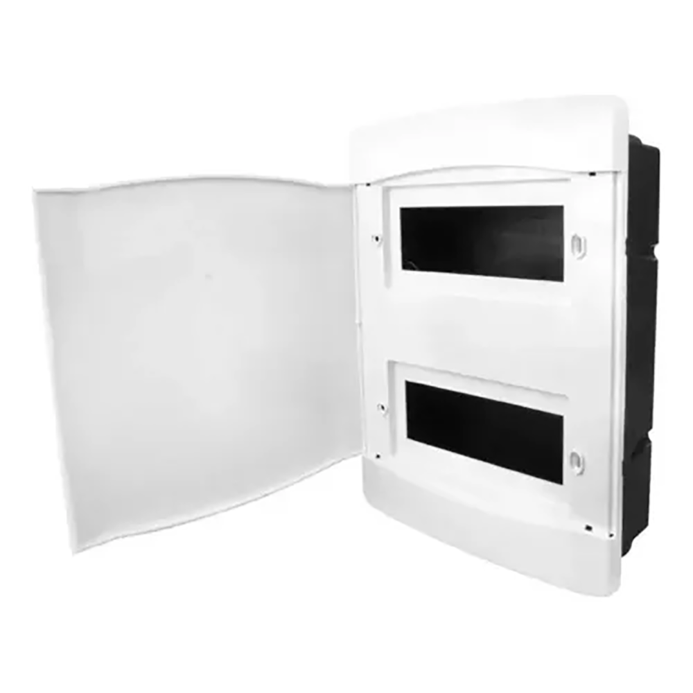 Quadro Distribuição Embutir 12/16 (Nema/Din) Branco Ilumi