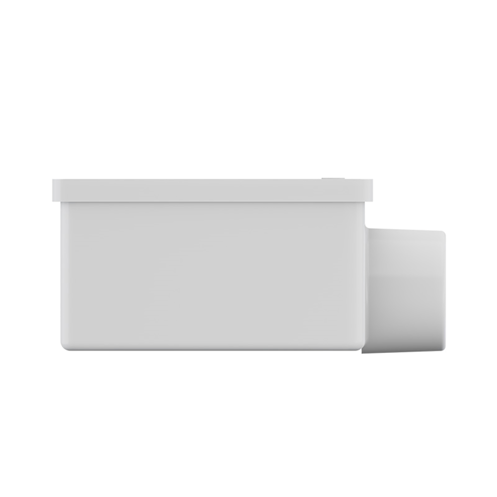 Ralo Quadrado Com Grelha Sifonado Branco 100mm X 53mm X 40mm Tigre