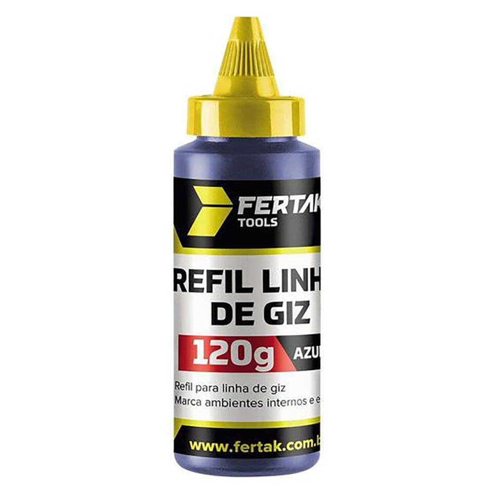 Refil Linha De Giz 120g Azul Bestfer