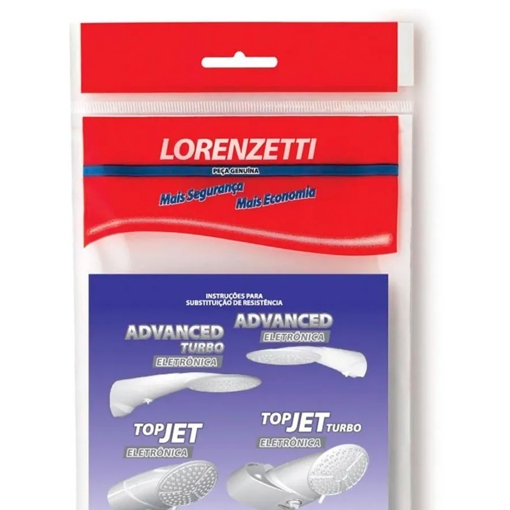 Resistência Advanced/Top Jet Eeletrônico 7500W 220V 3056F Lorenzetti