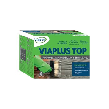 Revestimento Impermeabilizante Viaplus Top 18kg Viapol