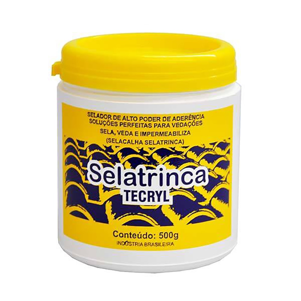 Selacalha E Selatrinca Para Vedação Tecryl 500g