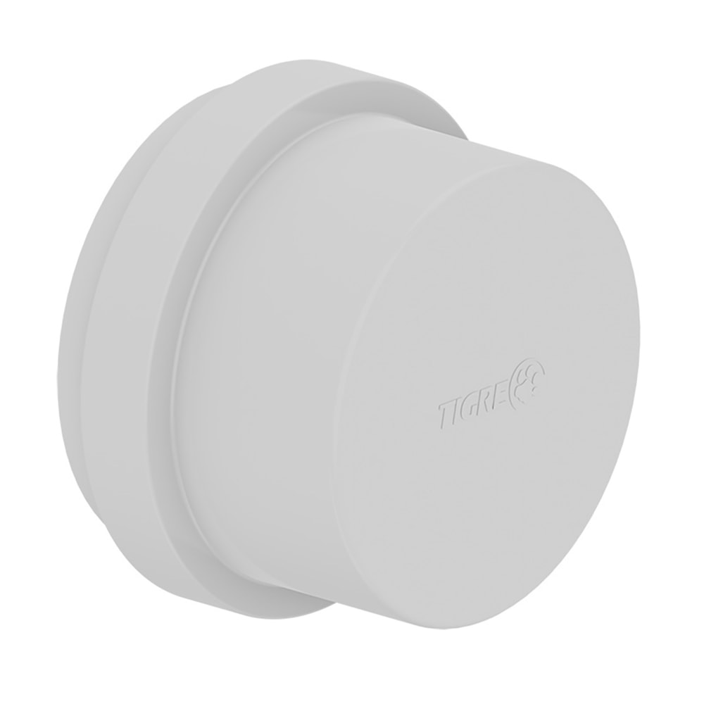 Tampão PVC Cap Para Tubo Esgoto 40mm Tigre