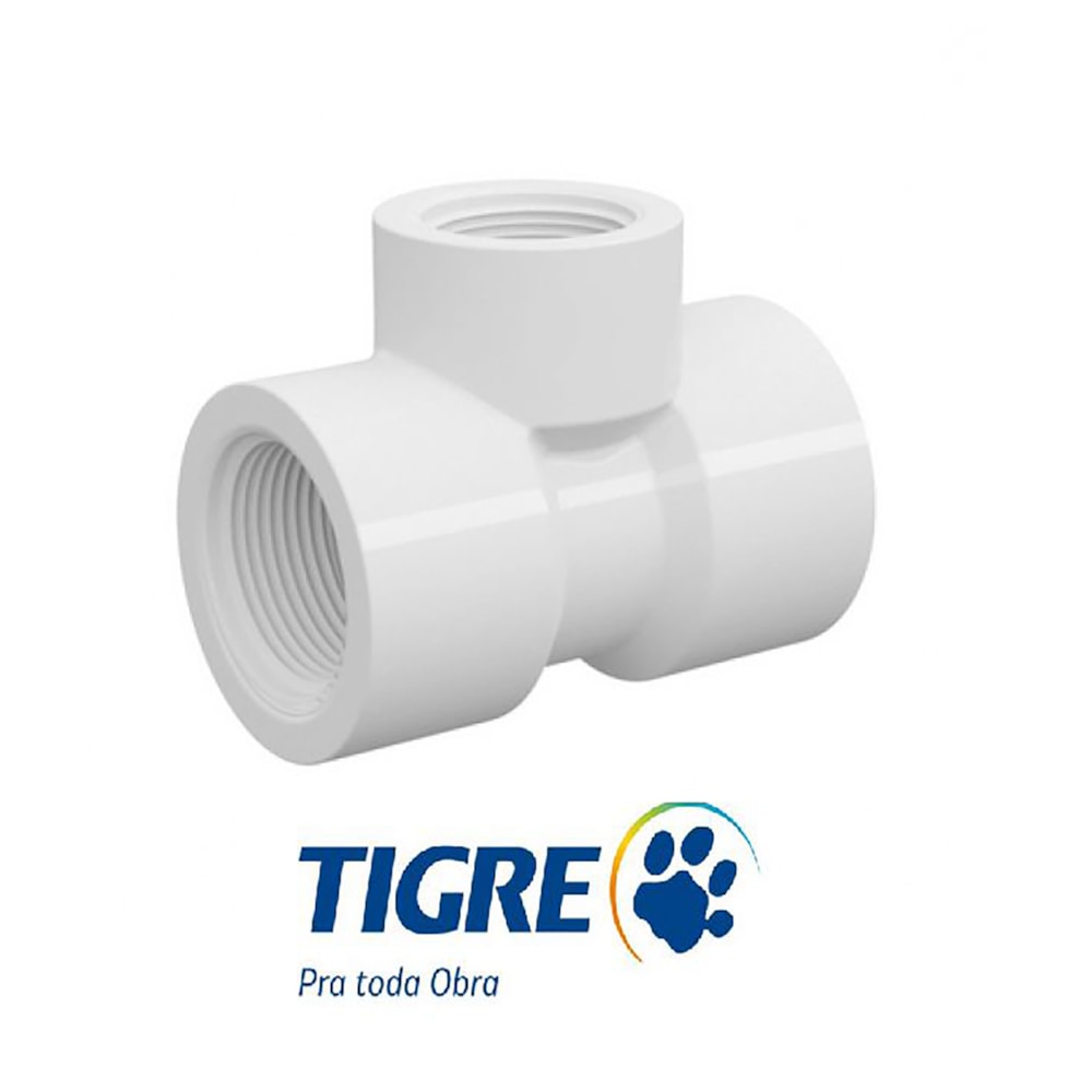 Tê 90º Roscável 1/2" TIGRE