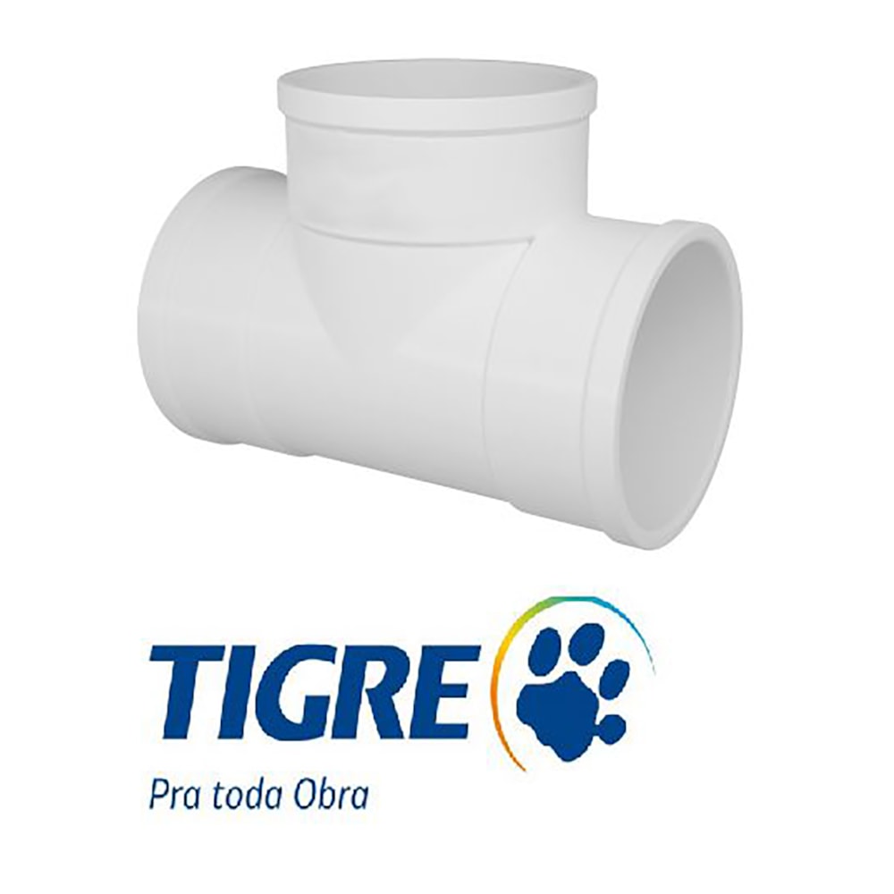 Te Para Tubo Esgoto 40mm Tigre