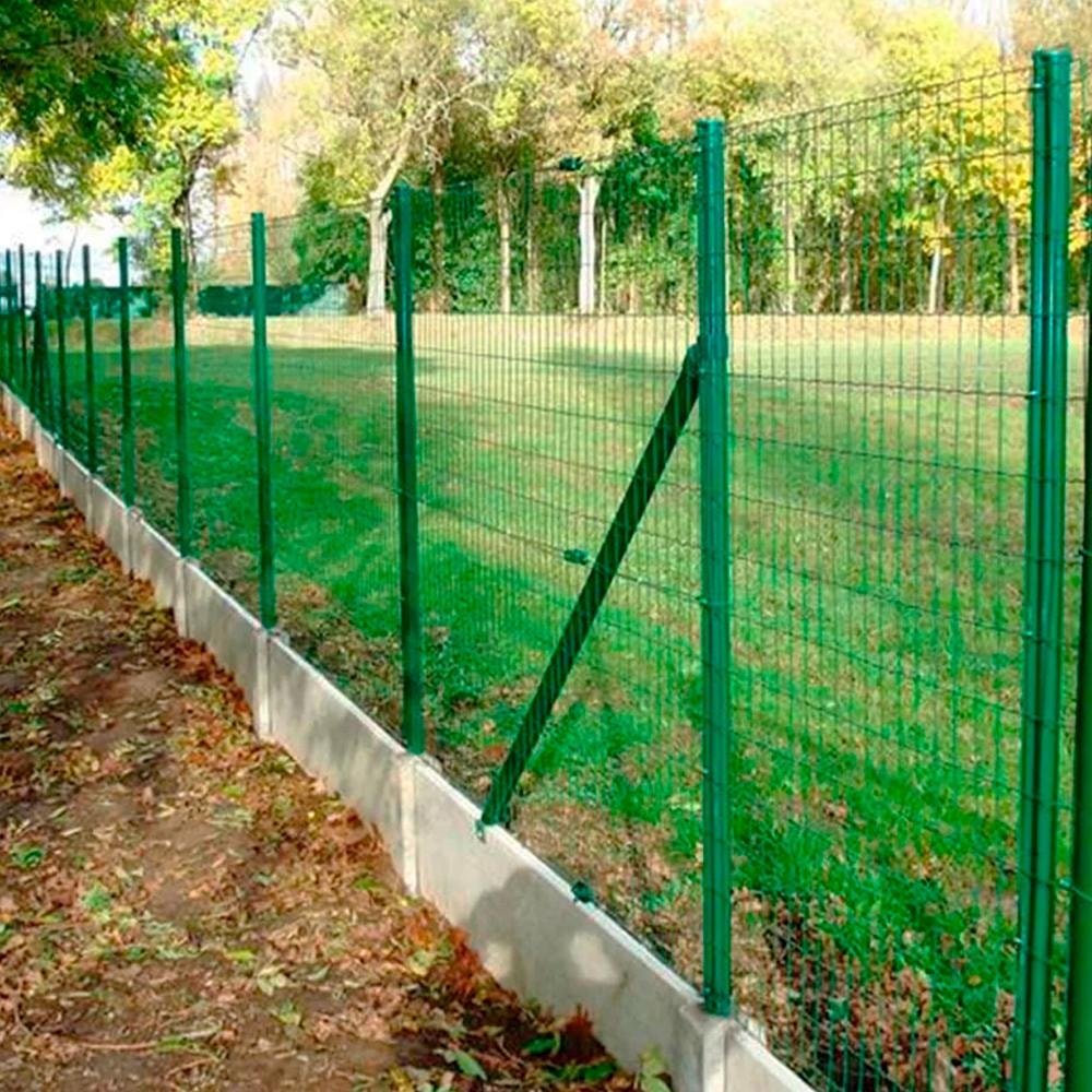 Tela Soldada PVC Verde 25x1,0M Fio 13 Morlan