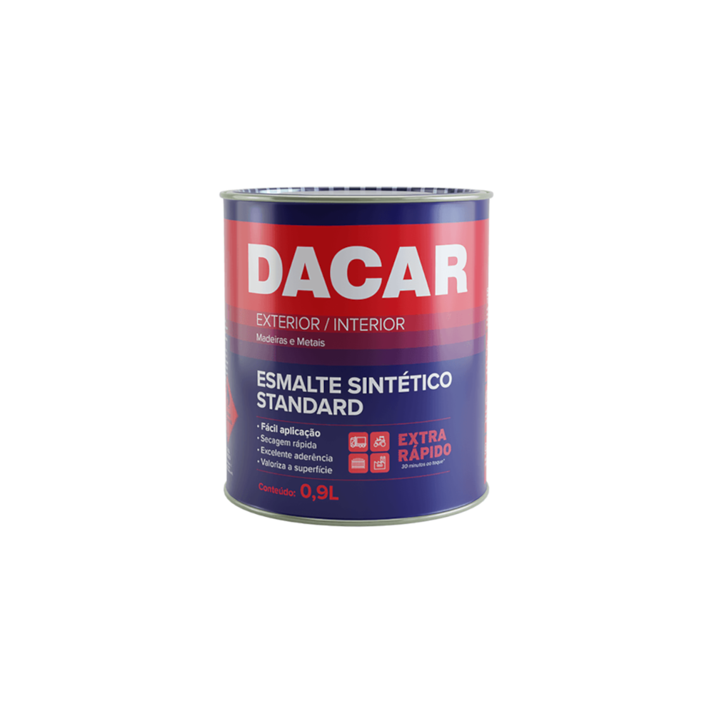 Tinta Esmalte Sintético Brilhante Standard 900 Ml Dacar