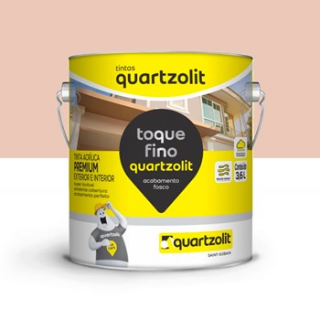 Tinta Toque Fino Fosca 3,6L Areia Quartzolit