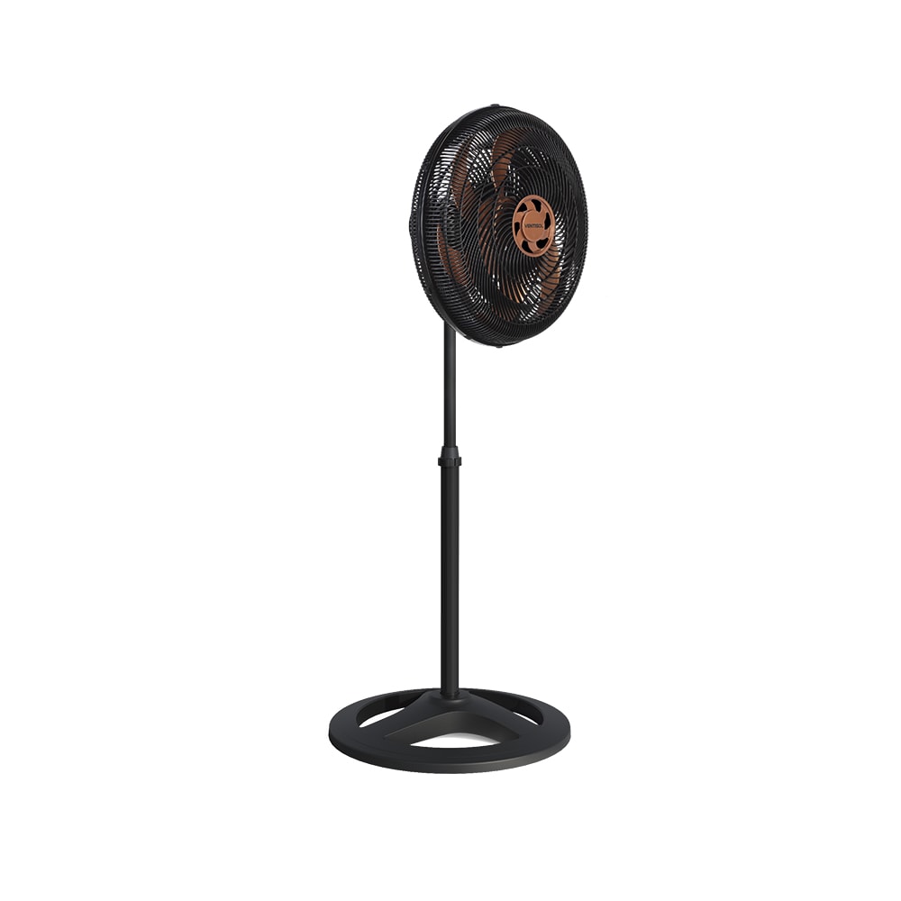 Ventilador Coluna Turbo 6 Pás Cor Preto/Bronze 50cm 127v Ventisol