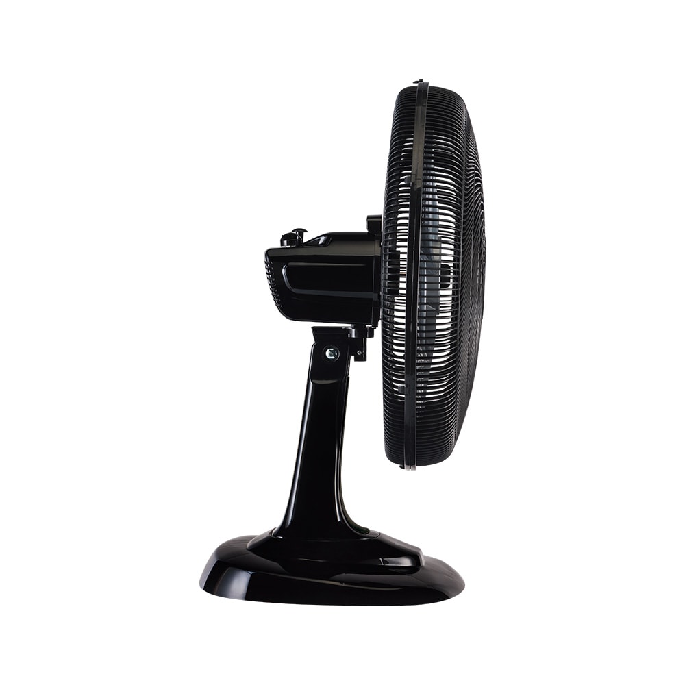 Ventilador Oscilante Mesa Turbo 6 Pás Cor Preto 30cm 220V Ventisol