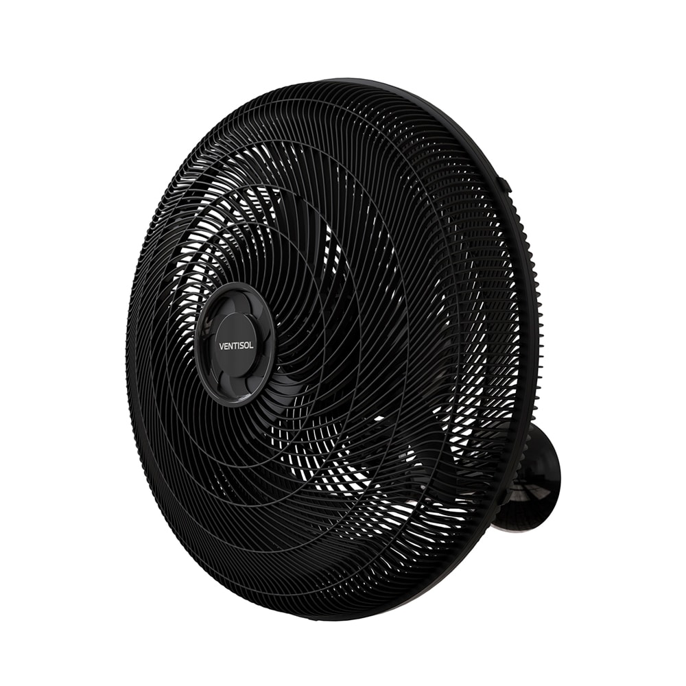 Ventilador Oscilante Parede 50cm 130W Preto Ventisol